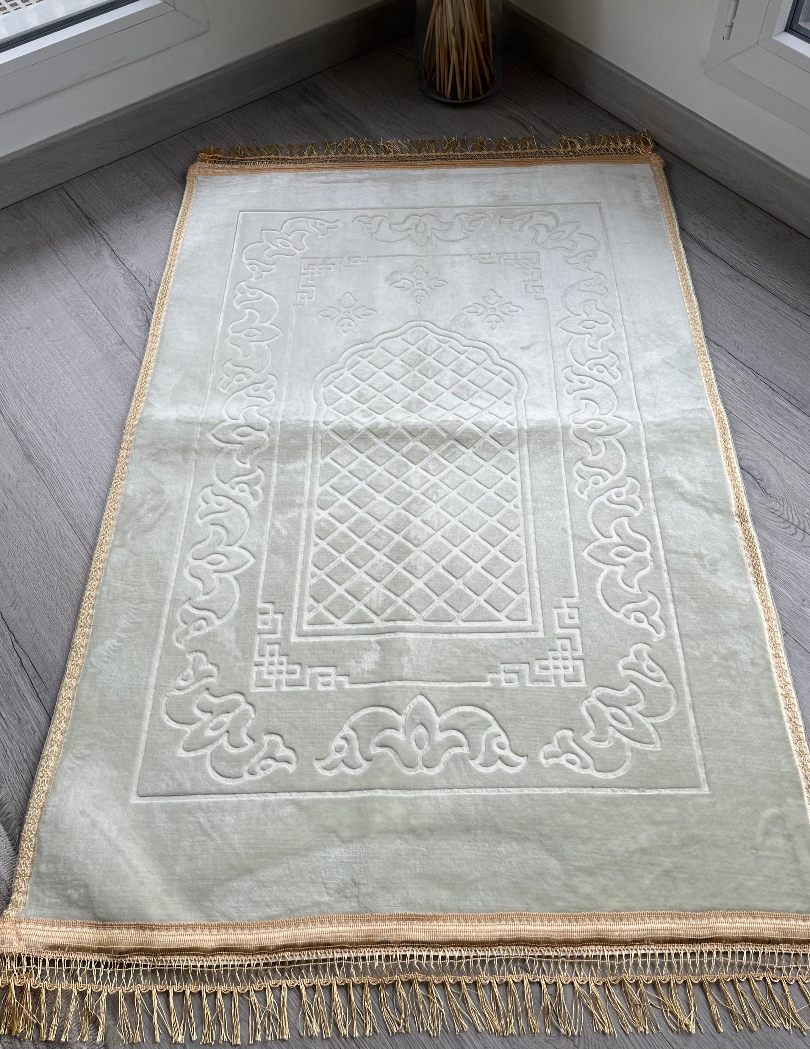 Tapis de prière XXL et épais (Flocage)