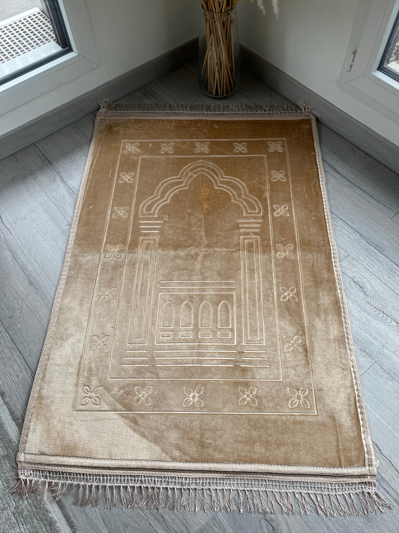 Tapis de prière XXL et épais (Flocage)